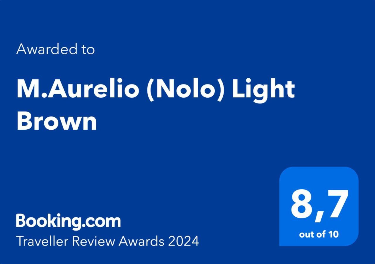 M.Aurelio Light Brown Apartment Milan Luaran gambar